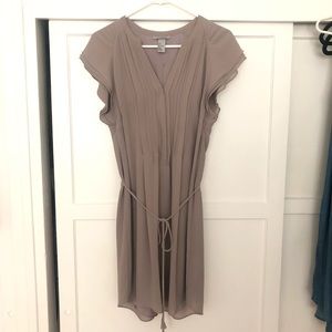 Lot of (2) Dresses- Taupe H & M Size 8 Dress